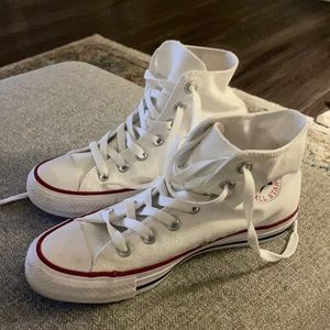 White High Top Converse
